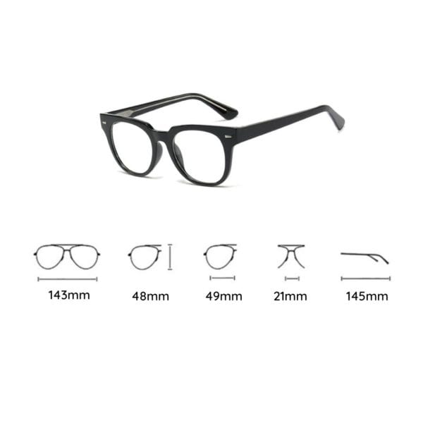Montura unisex semicircular gafas online colombia
