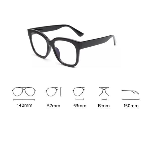 Montura de gafas oversize gafas online colombia